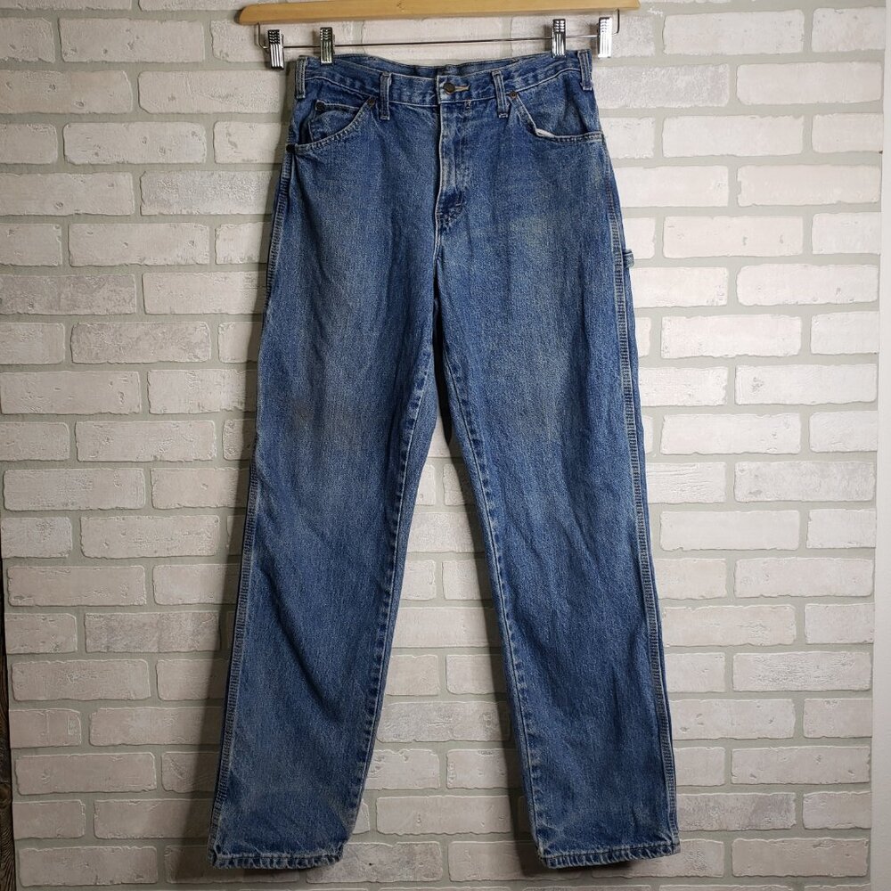 Dickies Carpenter Jeans Men’s 32x34 Blue Denim Workwear Utility Pants